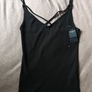 *new* hollister cross-cross tank top